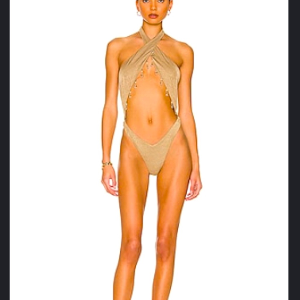 SYBIL WRAP ONE PIECE IN TORTUGA- beachbunny
